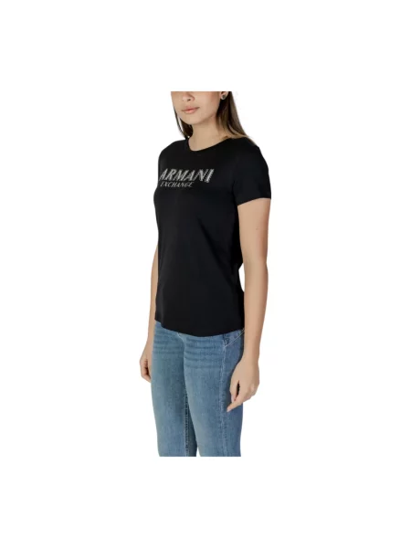 Armani Exchange t-shirt czarny