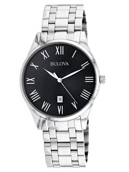 Класически часовник Bulova черно