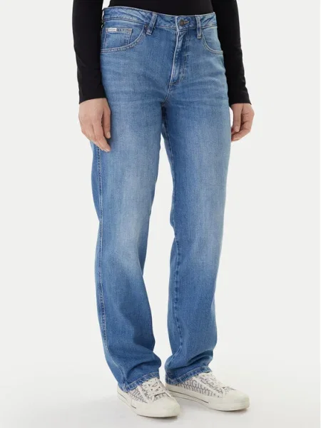 Guess Jeans Farmer Boyfriend Fit kék