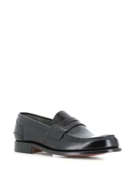 Pantofi loafer Church's din piele negru