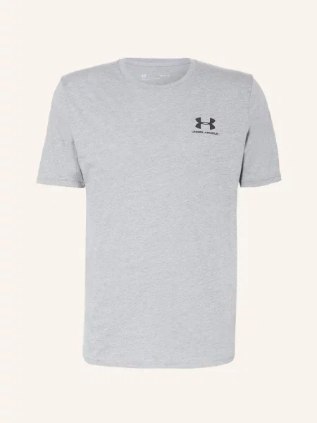 T-shirt Under Armour Sportstyle Left Chest Short Sleeve T-Shirt Gray S szara