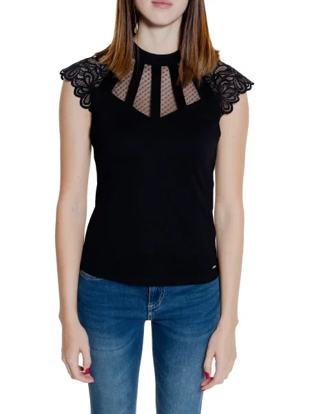 Bluză Morgan din dantelă negru