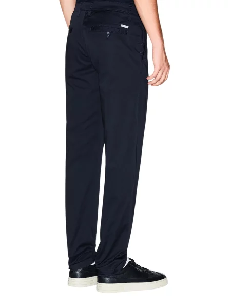 Kalhoty Armani modré