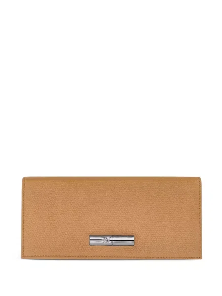 Portofel Longchamp din piele maro