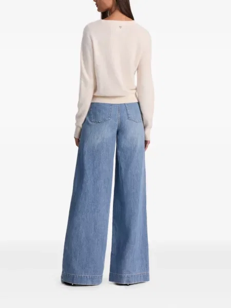 Pulover Alice + Olivia cu decolteu rotund