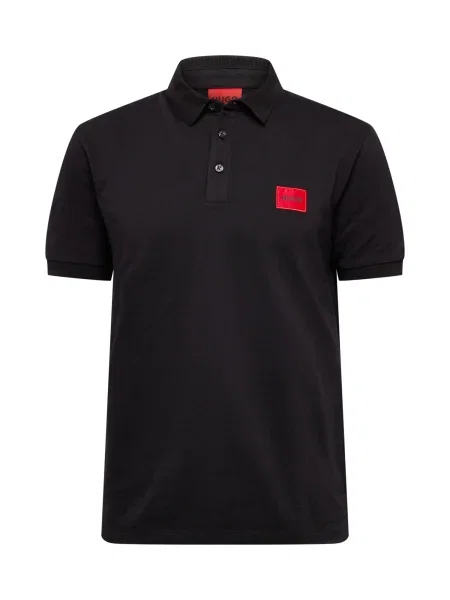 HUGO Tricou / roșu negru
