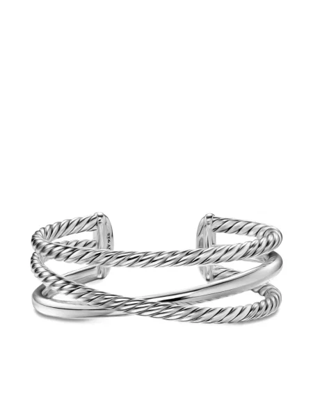 Brăţară David Yurman argintiu