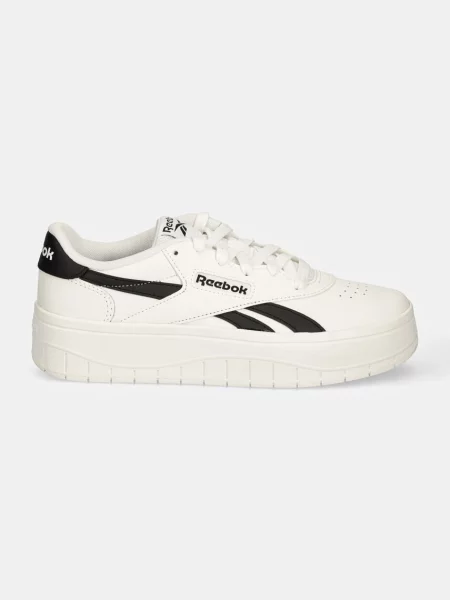 Кожаные классические кроссовки Reebok Classic белые