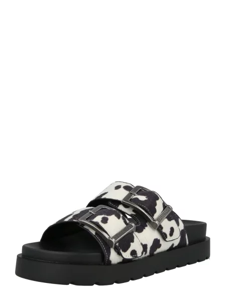 BUFFALO Pantofle Raya Ari černá bílá