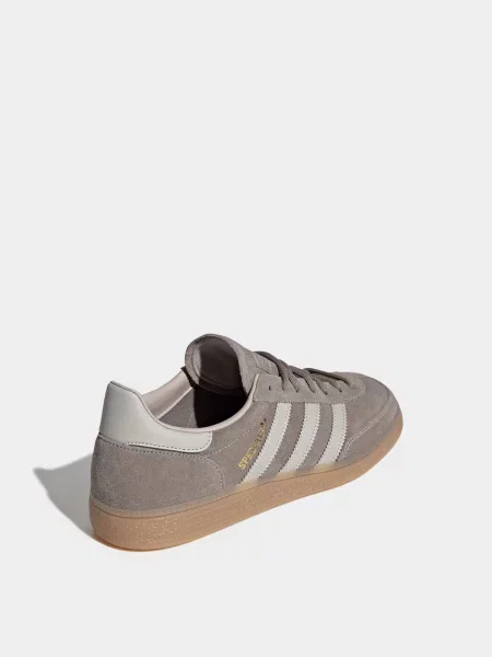Кожаные кеды Adidas коричневые