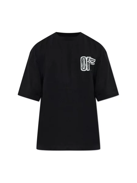Koszulka Off-white z nadrukiem biała