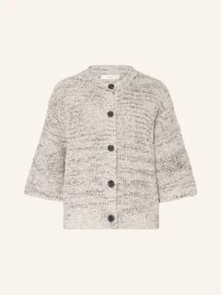 Inwear Pletený Svetr Duaiw S Rukávy krémová / režná černá