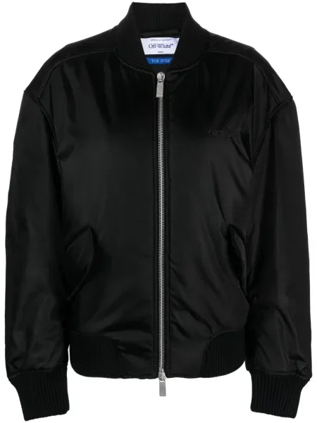 Kurtka bomber Off-white biały