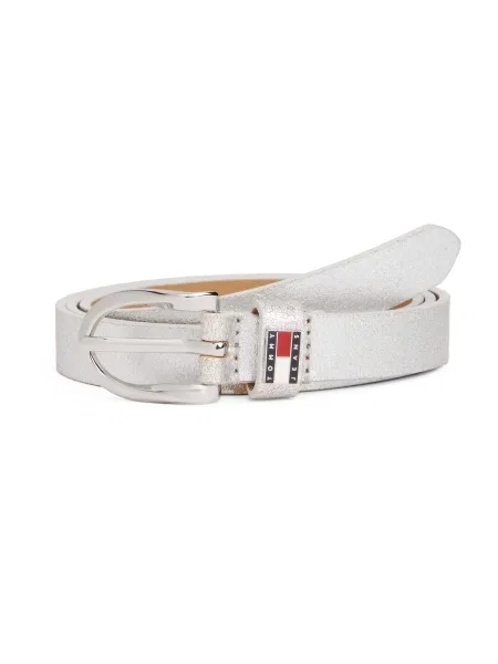 Tommy Jeans Curea argintiu gri
