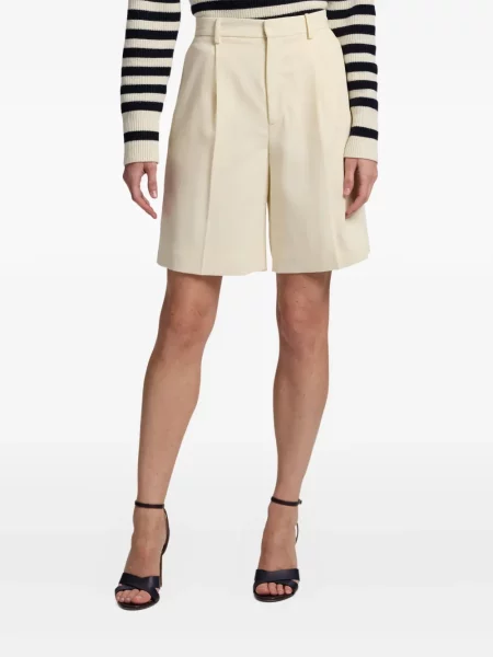 Pantaloni scurți Ralph Lauren Collection plisate