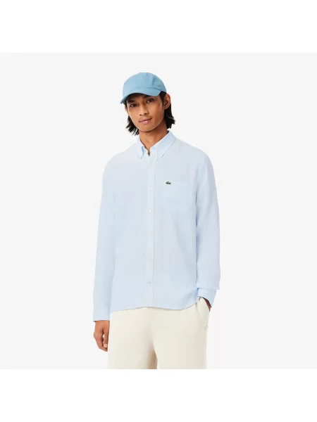 Рубашка Lacoste голубая