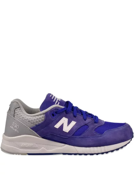 Sneakerși New Balance 530 din piele de căprioară roz