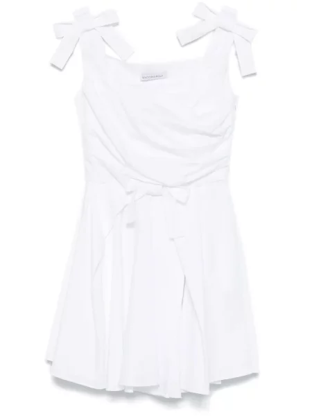 Rochie mini Viktor & Rolf plisată de costum alb