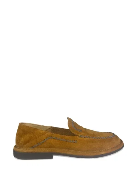 Pantofi loafer Alexander Hotto din piele de căprioară maro