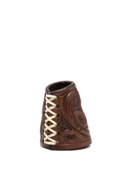 Fular Ralph Lauren Rrl din piele maro