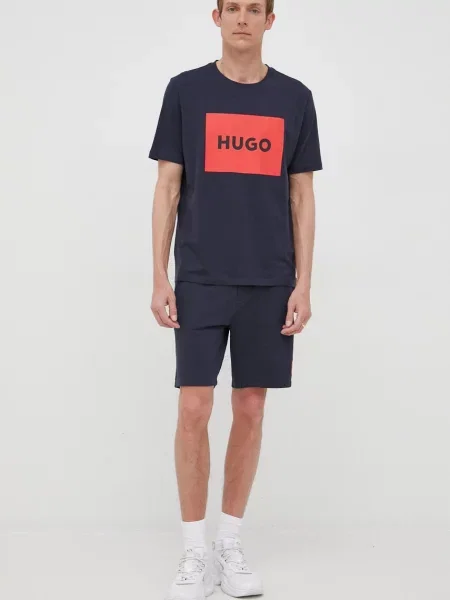HUGO kratka majica modra
