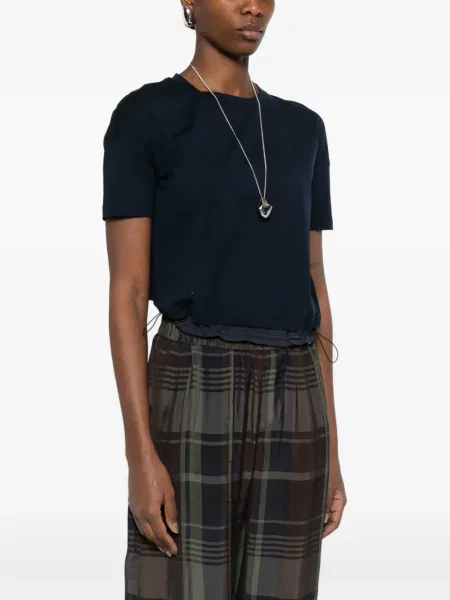 Tricou Herno scurt albastru