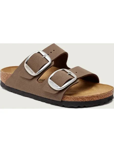 Birkenstock Șlapi Arizona Big Buckle | narrow fit cu adaos de piele maro