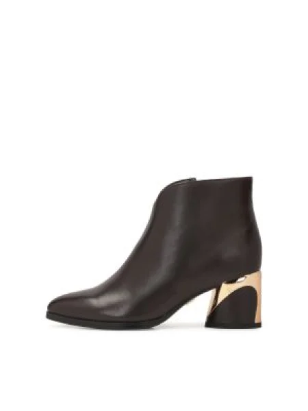 Kazar Botine auriu negru