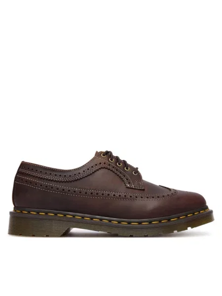Półbuty Dr. Martens brązowe