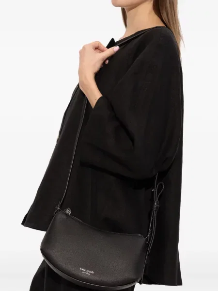 Geanta de piele Kate Spade din piele negru