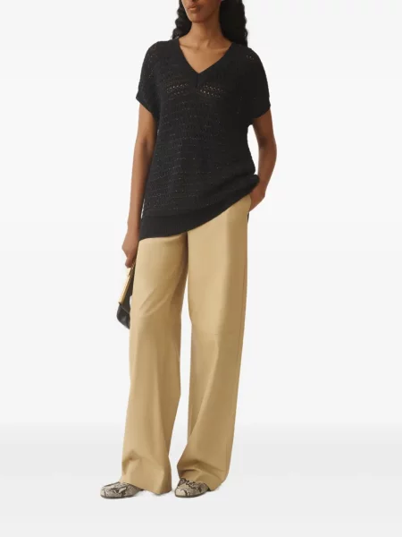 Tricou Fabiana Filippi tricotate negru