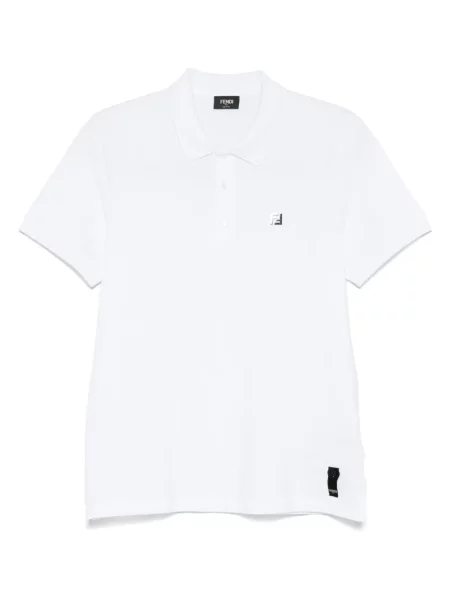 Поло тениска Fendi бяло