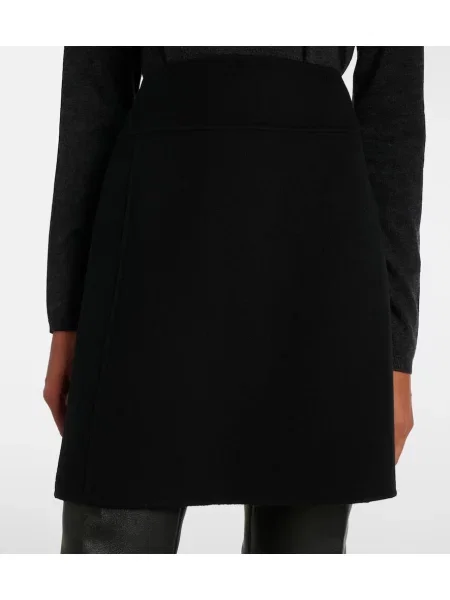 Fustă 's Max Mara de lână negru