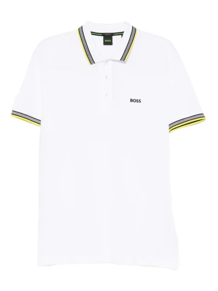 Polo Boss alb