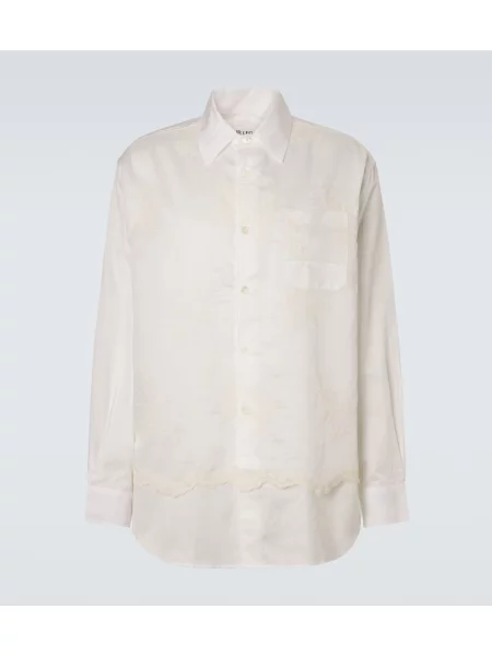 Košile Our Legacy s výšivkou bílá