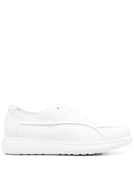Sneakerși Giorgio Armani cu șireturi din piele