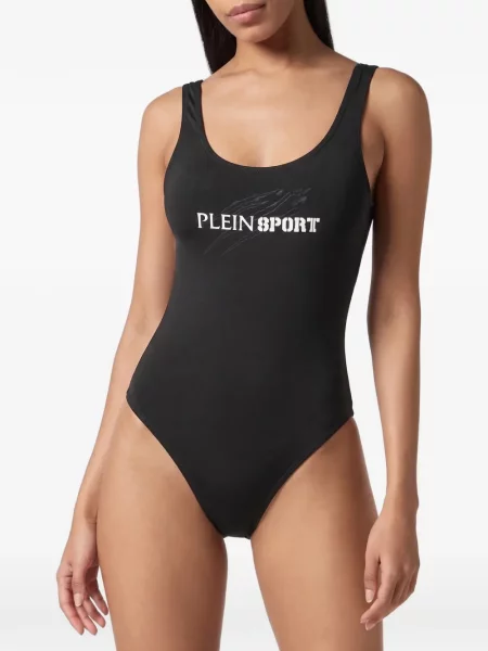 Бански Plein Sport с принт черно