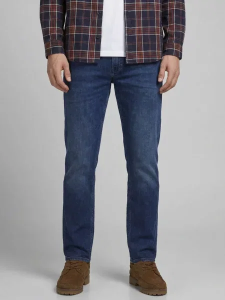 JJ Rebel Jeans JREBADAM JJCRAFT închis albastru