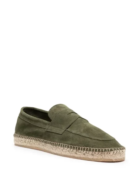 Zomšinės espadrilės Scarosso žalia
