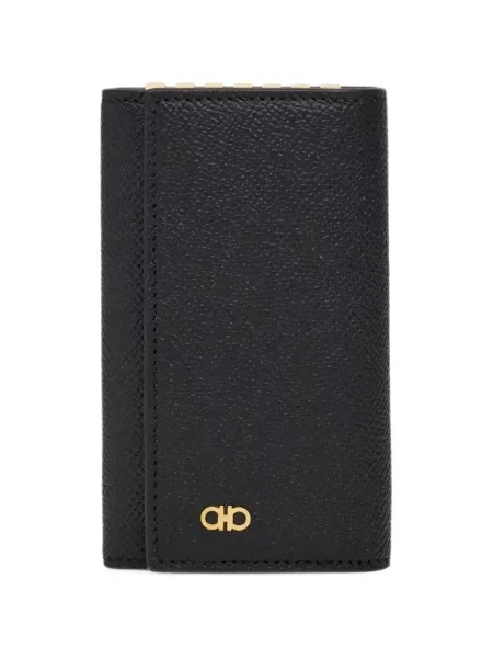 Portofel Ferragamo din piele negru