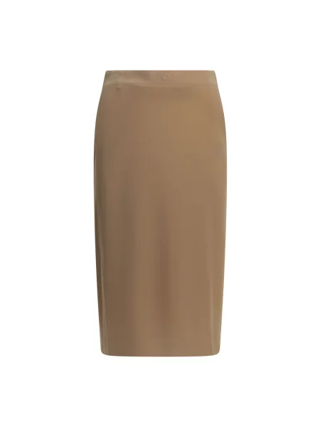 Spódnica midi Maison Margiela beżowa