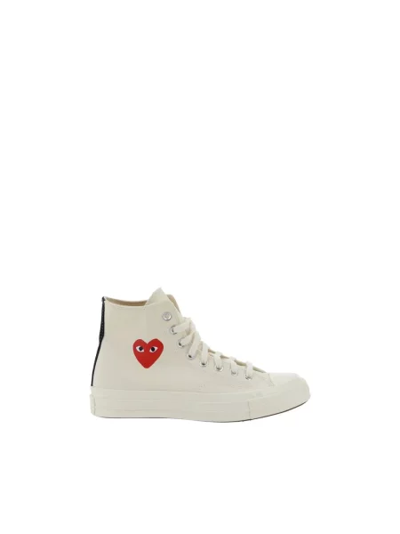 Sneakersy Comme Des Garcons Play skórzane casual czarne