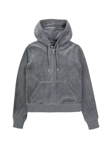 Hanorac cu glugă Juicy Couture gri