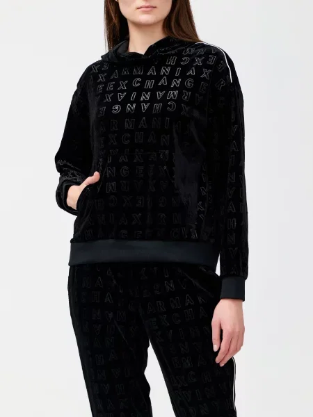 Толстовка Armani Exchange чорна