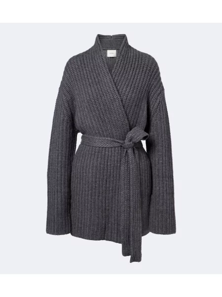 Cardigan Lisa Yang din cașmir plic gri