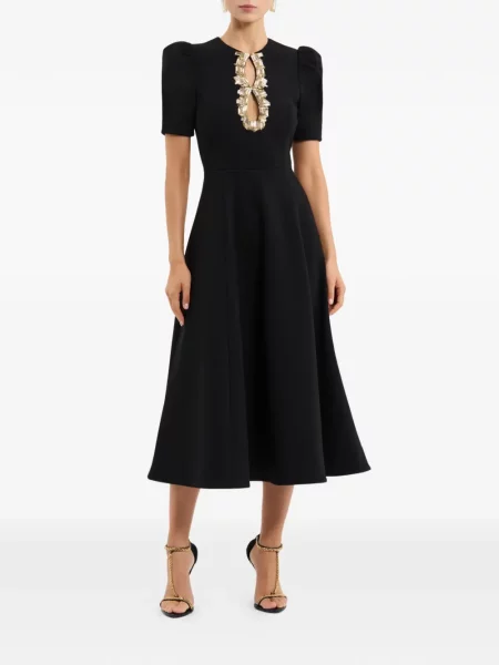 Rochie midi Rebecca Vallance negru