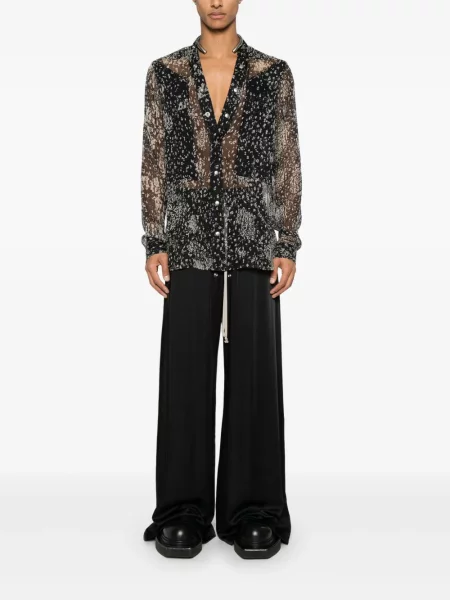 Pantaloni Rick Owens negru