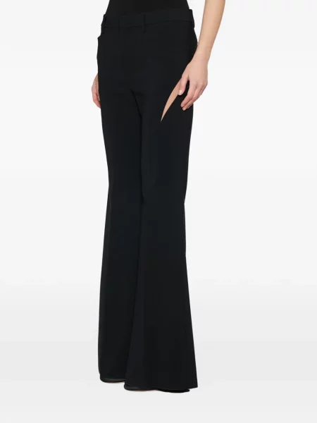 Pantaloni evazați Dsquared2 evazat negru