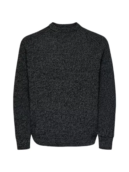 Pulover Only & Sons tricotate negru
