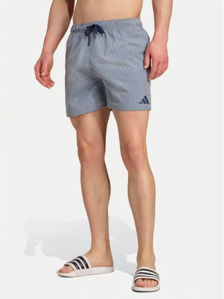 Adidas Kopalne hlače Seersucker Stripy Mornarsko modra